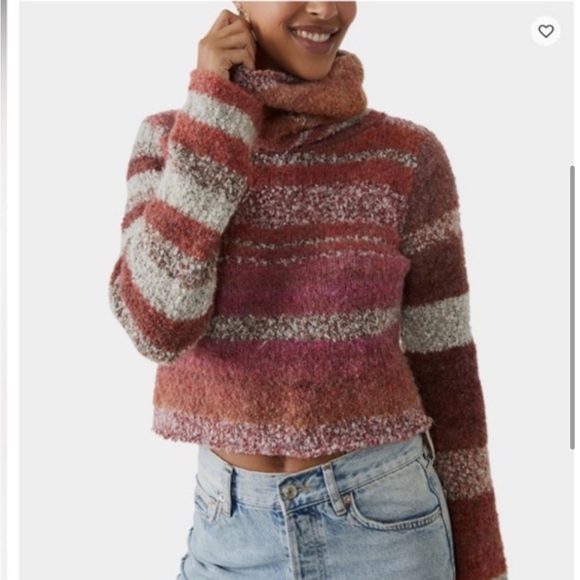 Free People My Girl Turtleneck Sweater - Picture 1 of 8
